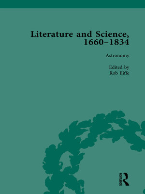 cover image of Literature and Science, 1660-1834, Part II vol 6
